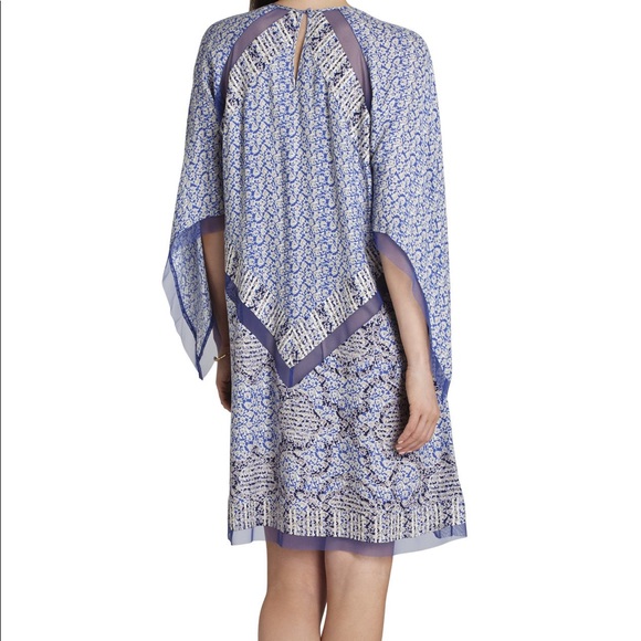 NWT BCBGMAXAZARIA Bardot Printed Dress - Picture 4 of 6